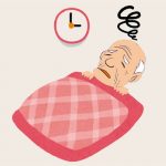 眠れない