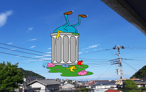 ゴミ屋敷一歩手前